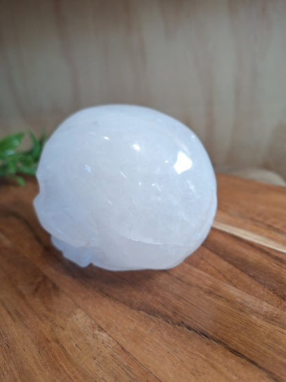 CLEAR QUARTZ SKULL