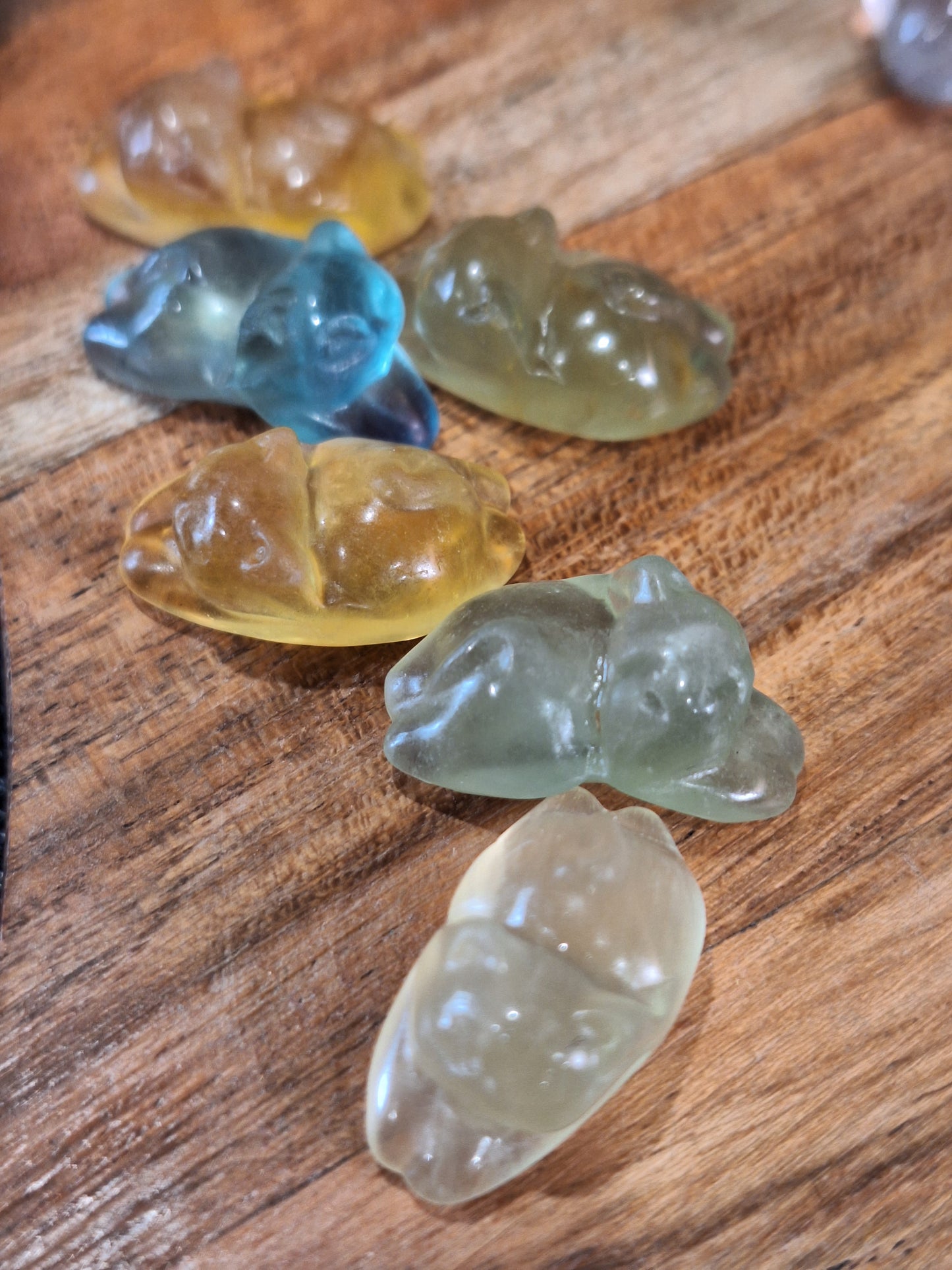 FLUORITE MINI CARVINGS