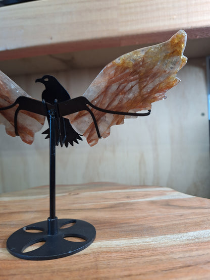 FIRE QUARTZ BIRD WINGS