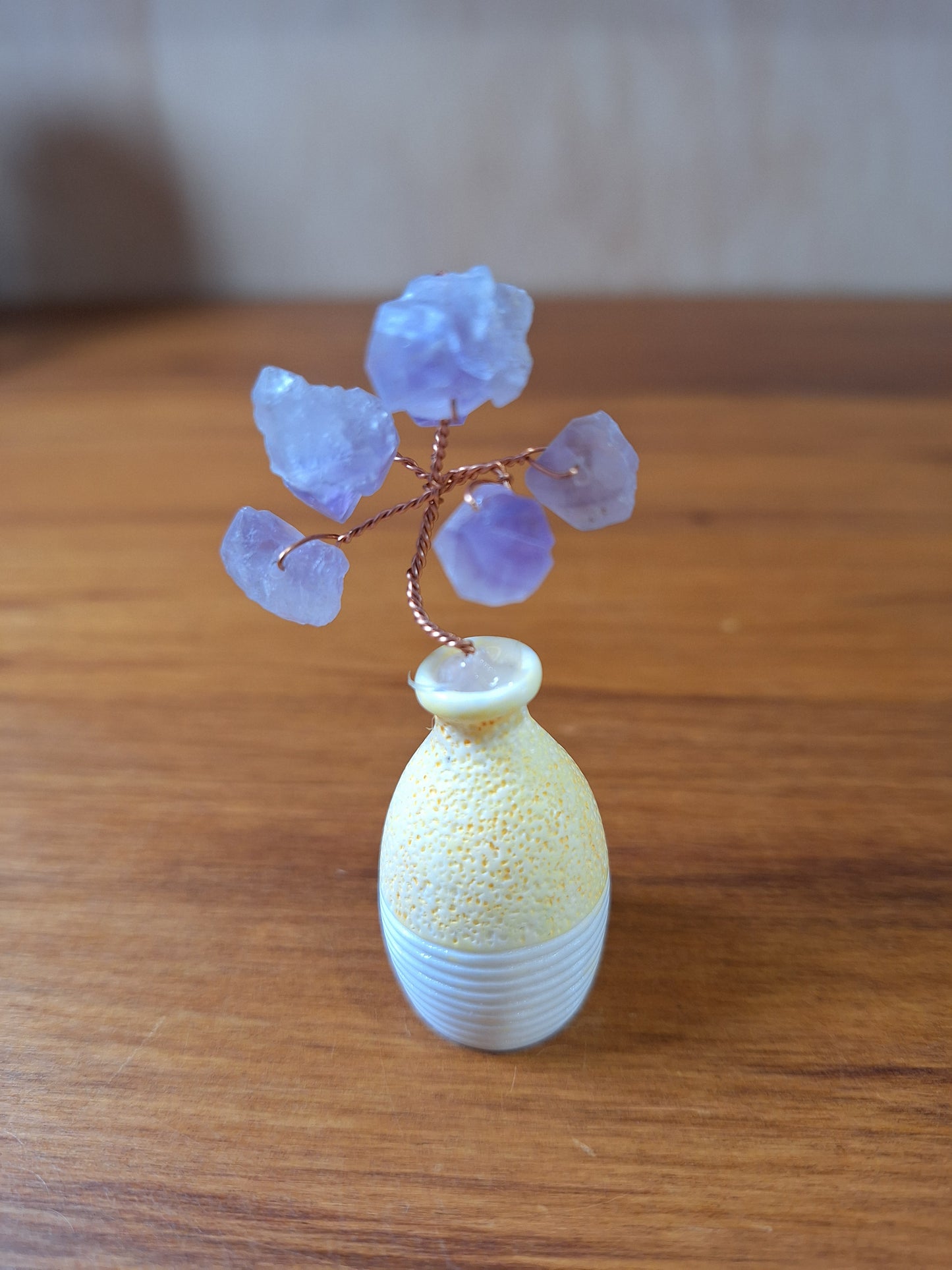 AMETHYST CRYSTAL VASES