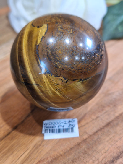 TIGERS EYE SPHERES (MEDIUM)