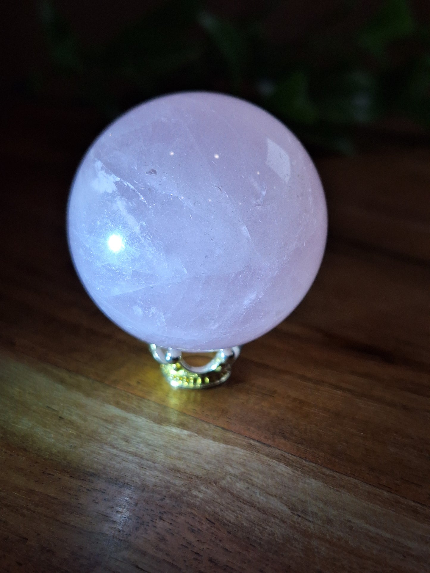 ROSE QUARTZ SPHERE