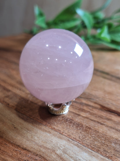 ROSE QUARTZ SPHERE