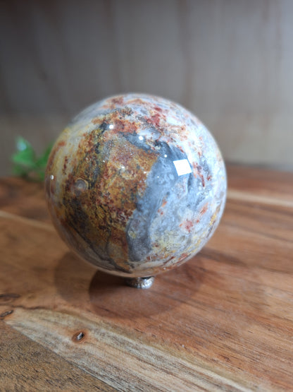 CRAZY LACE AGATE SPHERE