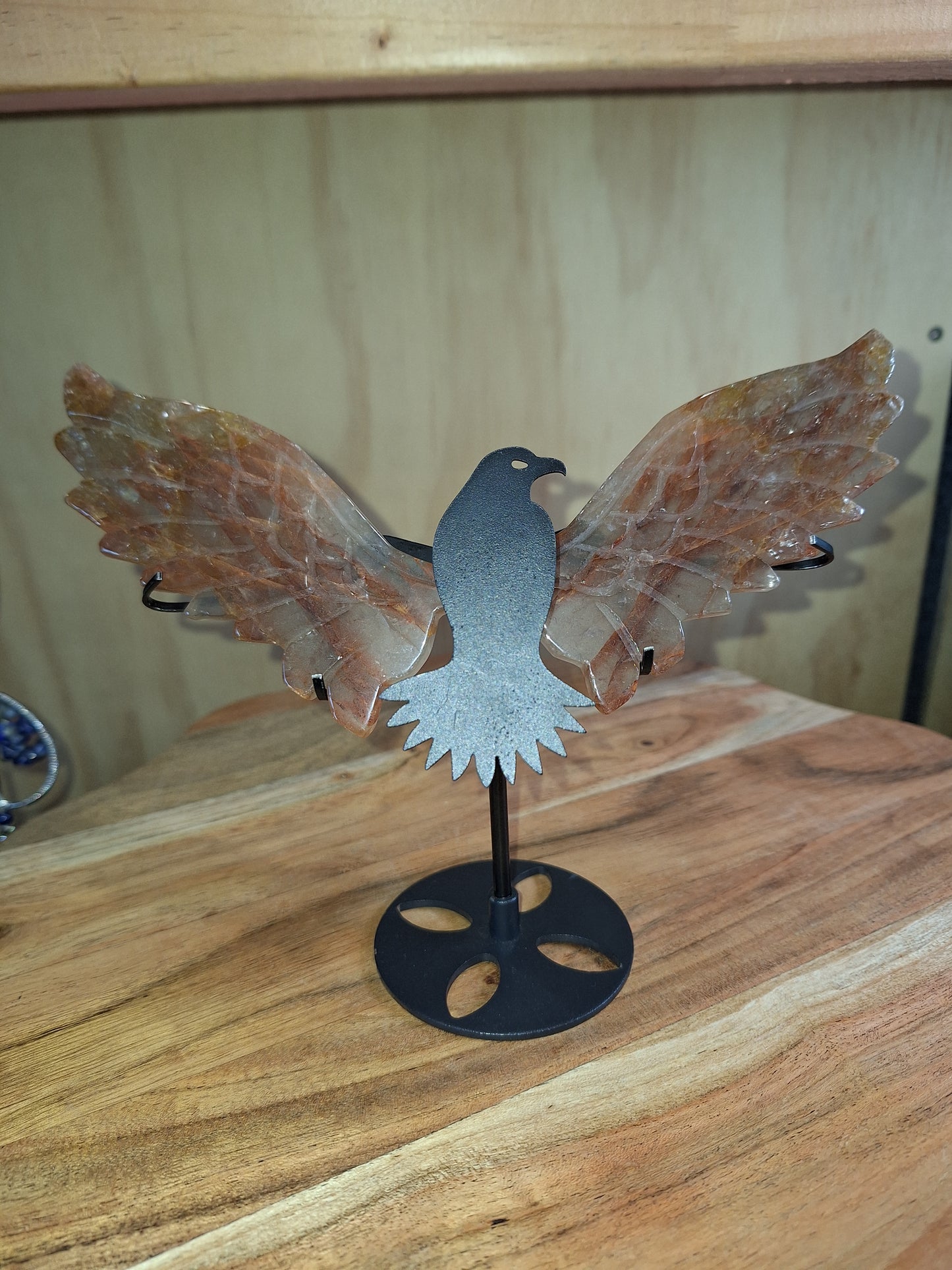 FIRE QUARTZ BIRD WINGS