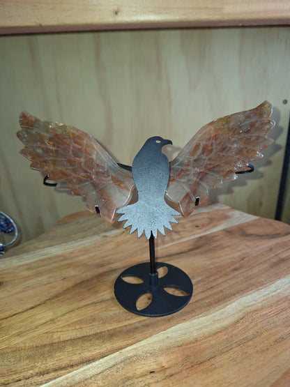 FIRE QUARTZ BIRD WINGS