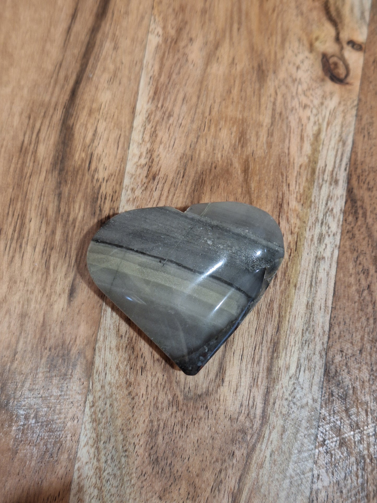 AFRICAN BLOODSTONE HEART (MEDIUM) REALLY UNIQUE