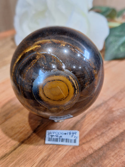 TIGERS EYE SPHERES (MEDIUM)