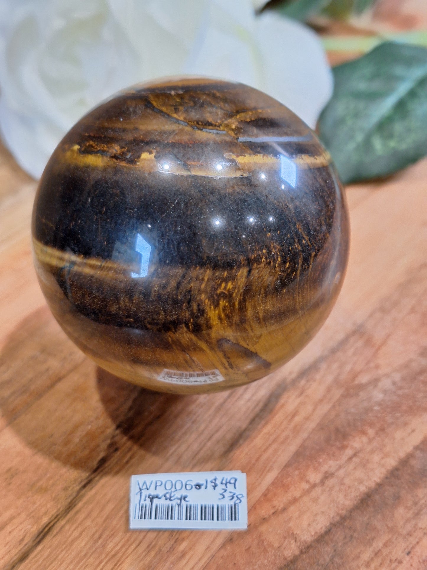 TIGERS EYE SPHERES (MEDIUM)