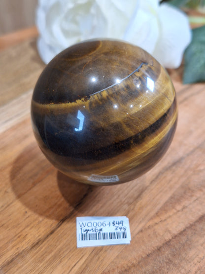 TIGERS EYE SPHERES (MEDIUM)
