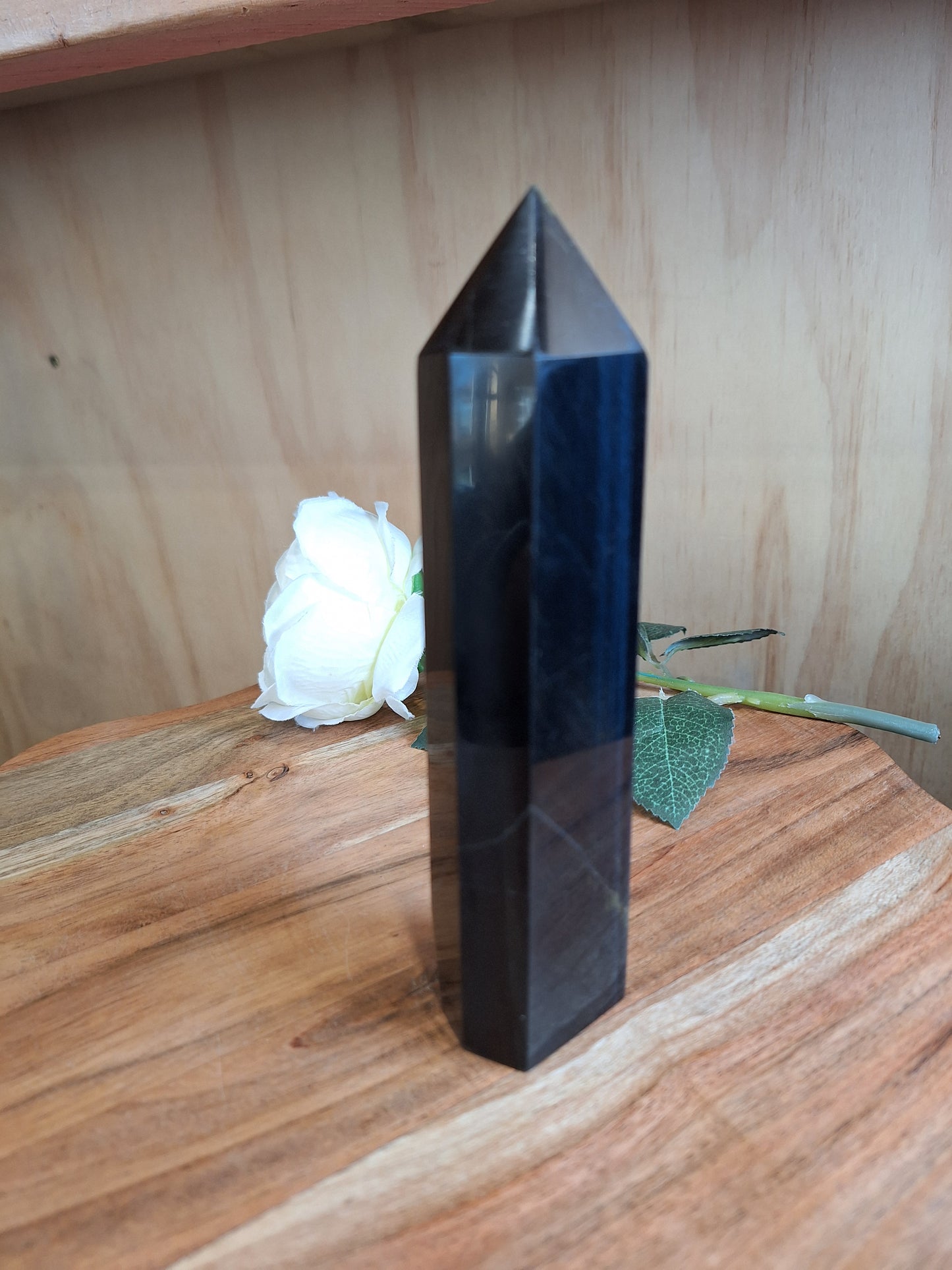 BLUE TIGERS EYE TOWERS
