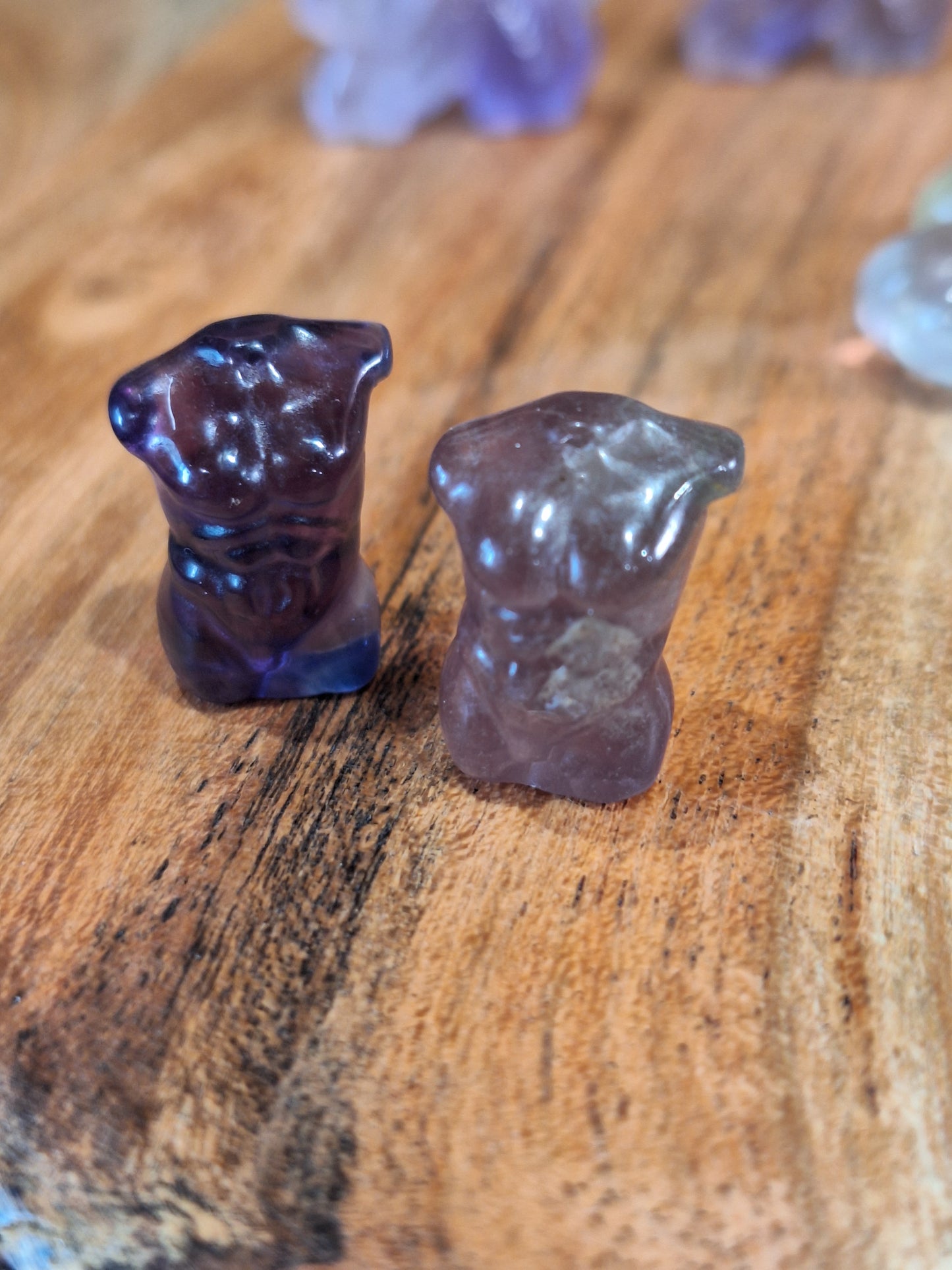 FLUORITE MINI CARVINGS