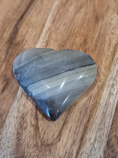 AFRICAN BLOODSTONE HEART (MEDIUM) REALLY UNIQUE