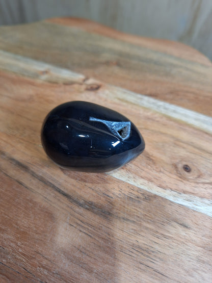 BLACK AGATE EGGS