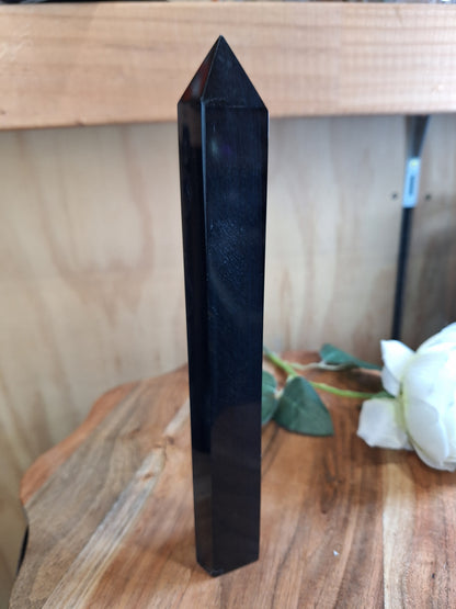 BLUE TIGERS EYE TOWERS