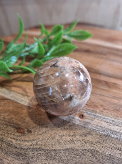 PEACH MOONSTONE SPHERES