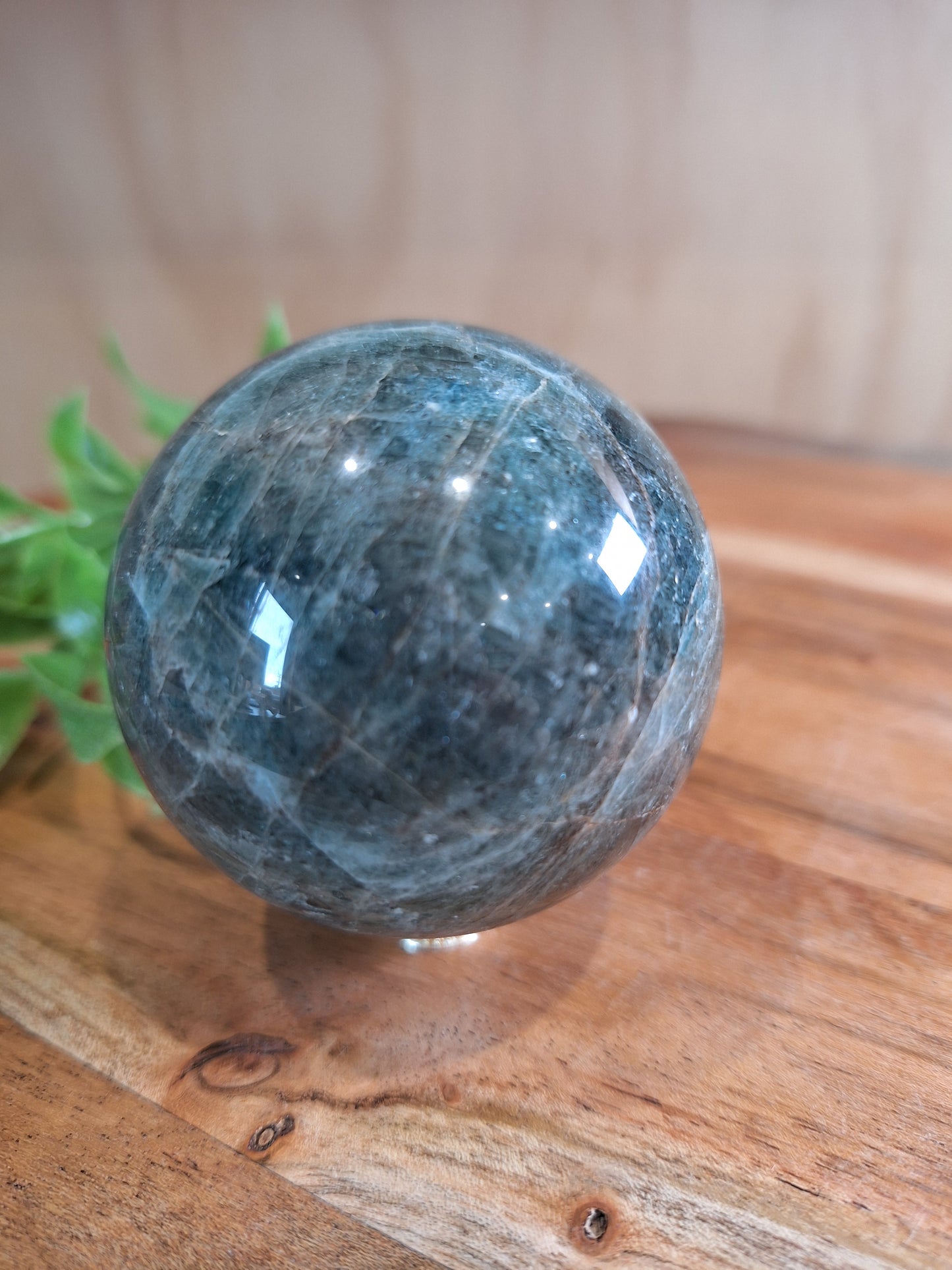 GREEN APATITE SPHERES