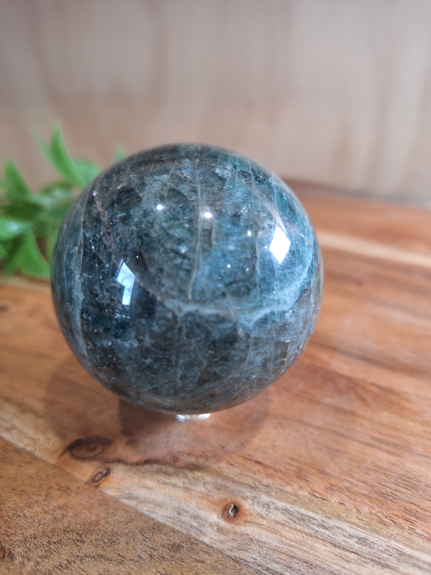 GREEN APATITE SPHERES