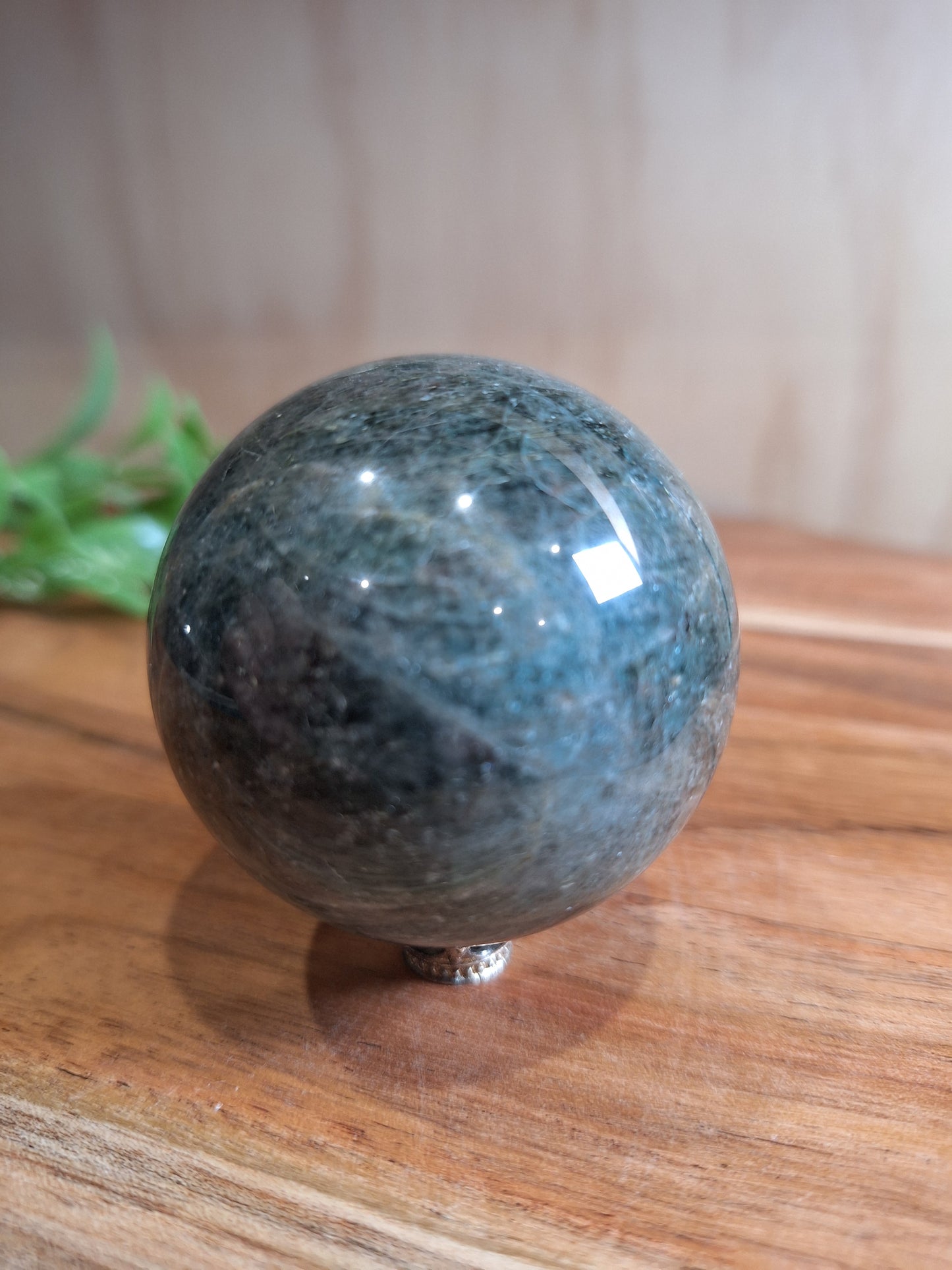 GREEN APATITE SPHERES