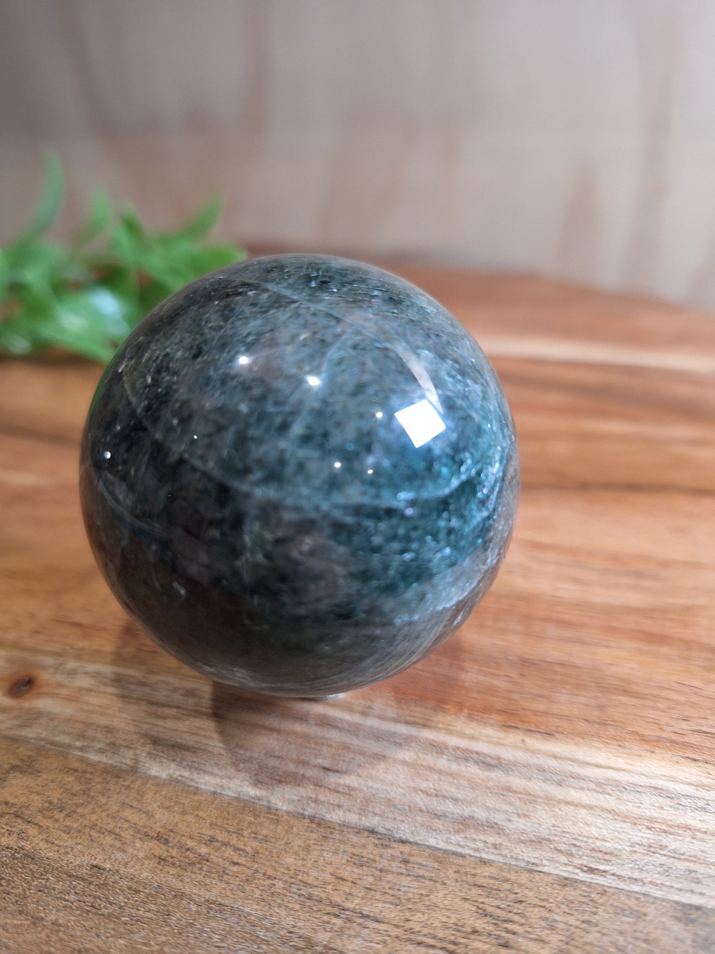 GREEN APATITE SPHERES