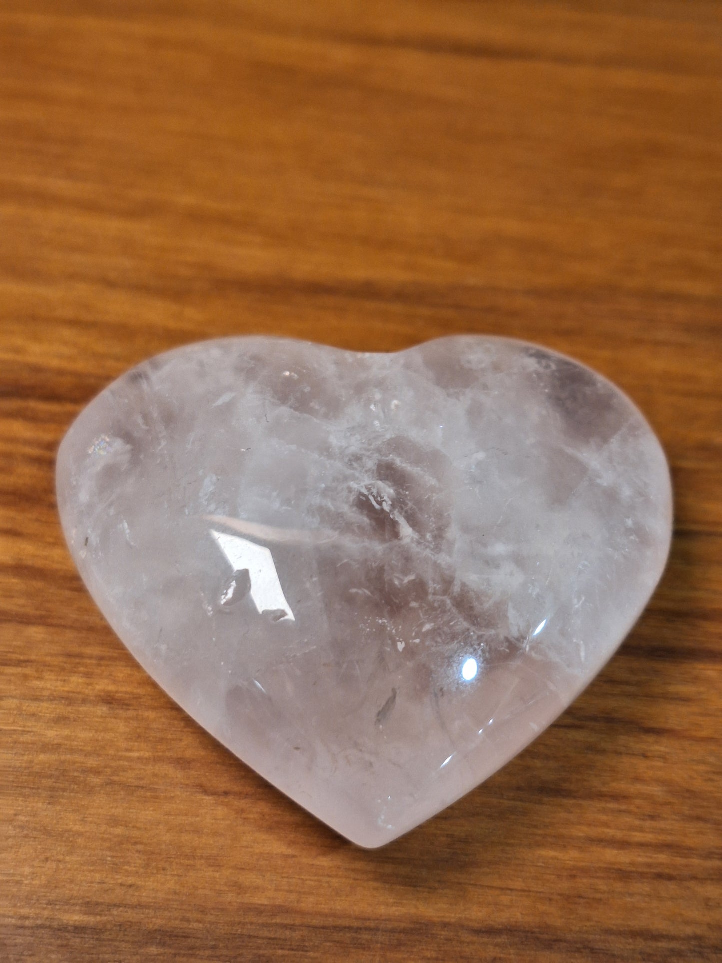 ROSE QUARTZ HEART