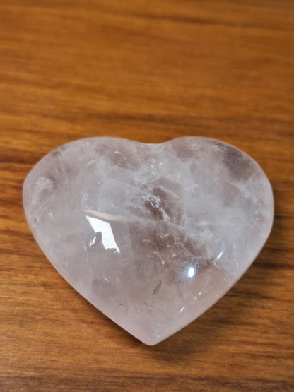 ROSE QUARTZ HEART