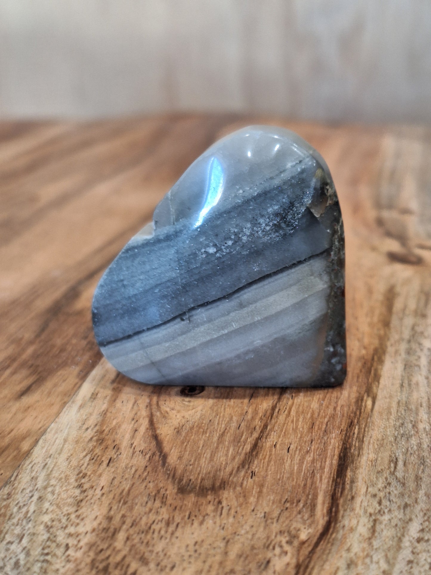 AFRICAN BLOODSTONE HEART (MEDIUM) REALLY UNIQUE