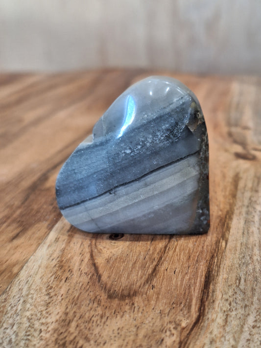 AFRICAN BLOODSTONE HEART (MEDIUM) REALLY UNIQUE