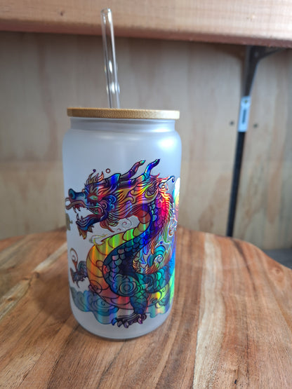 16oz FROSTED & CLEAR CUPS + YOUR CHOICE OF WRAP