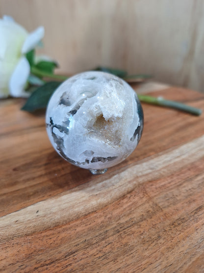 MOSS AGATE SPHERES