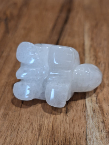 CLEAR QUARTZ TURTLE