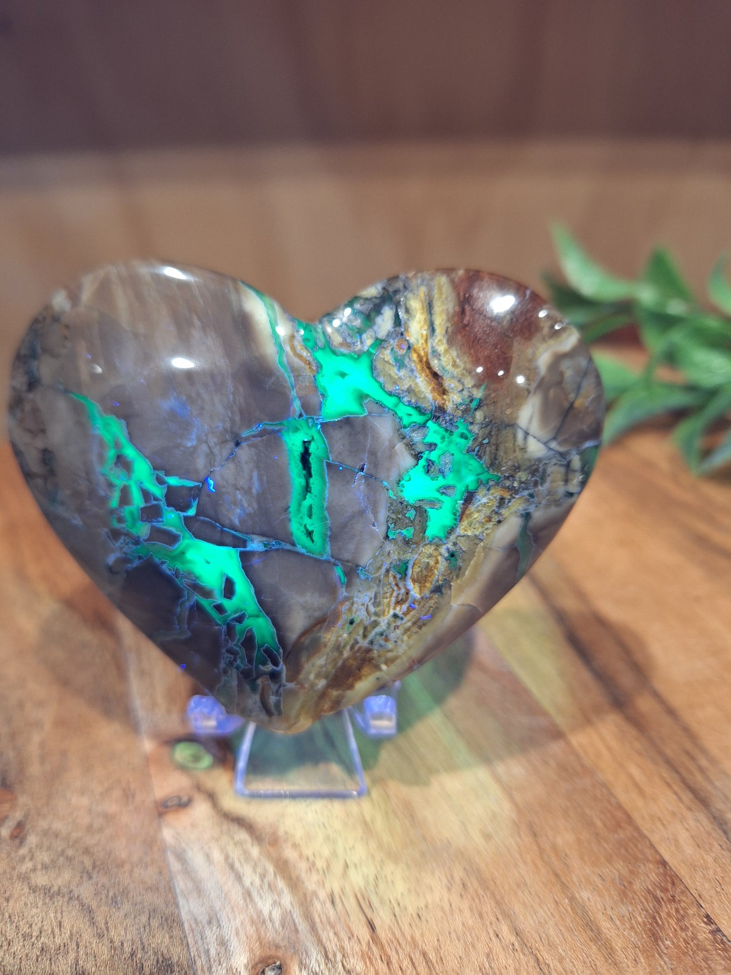 VOLCANO AGATE HEARTS