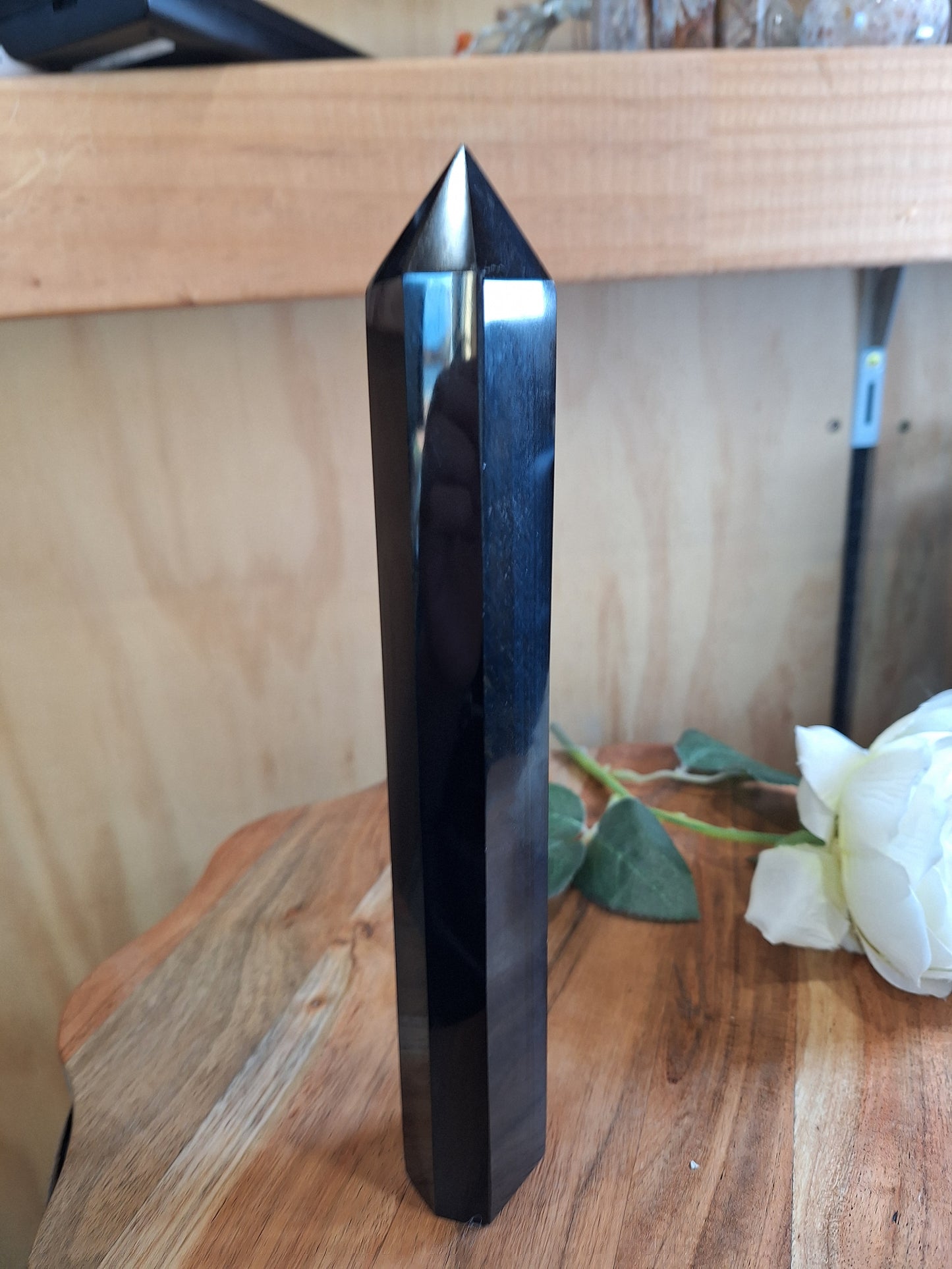 BLUE TIGERS EYE TOWERS