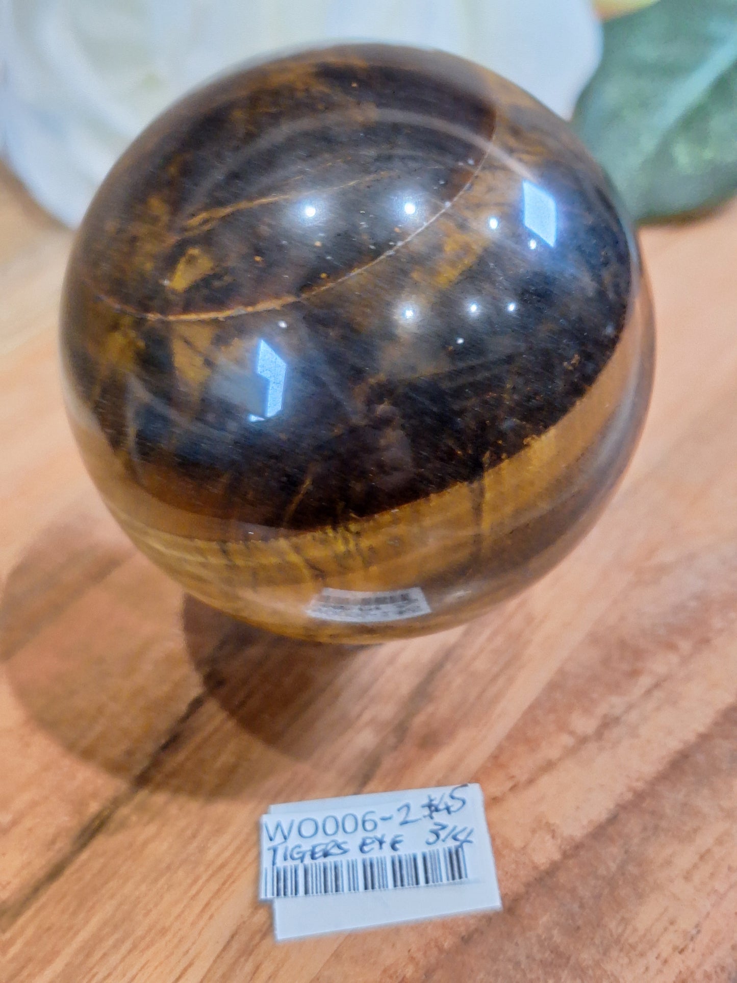 TIGERS EYE SPHERES (MEDIUM)