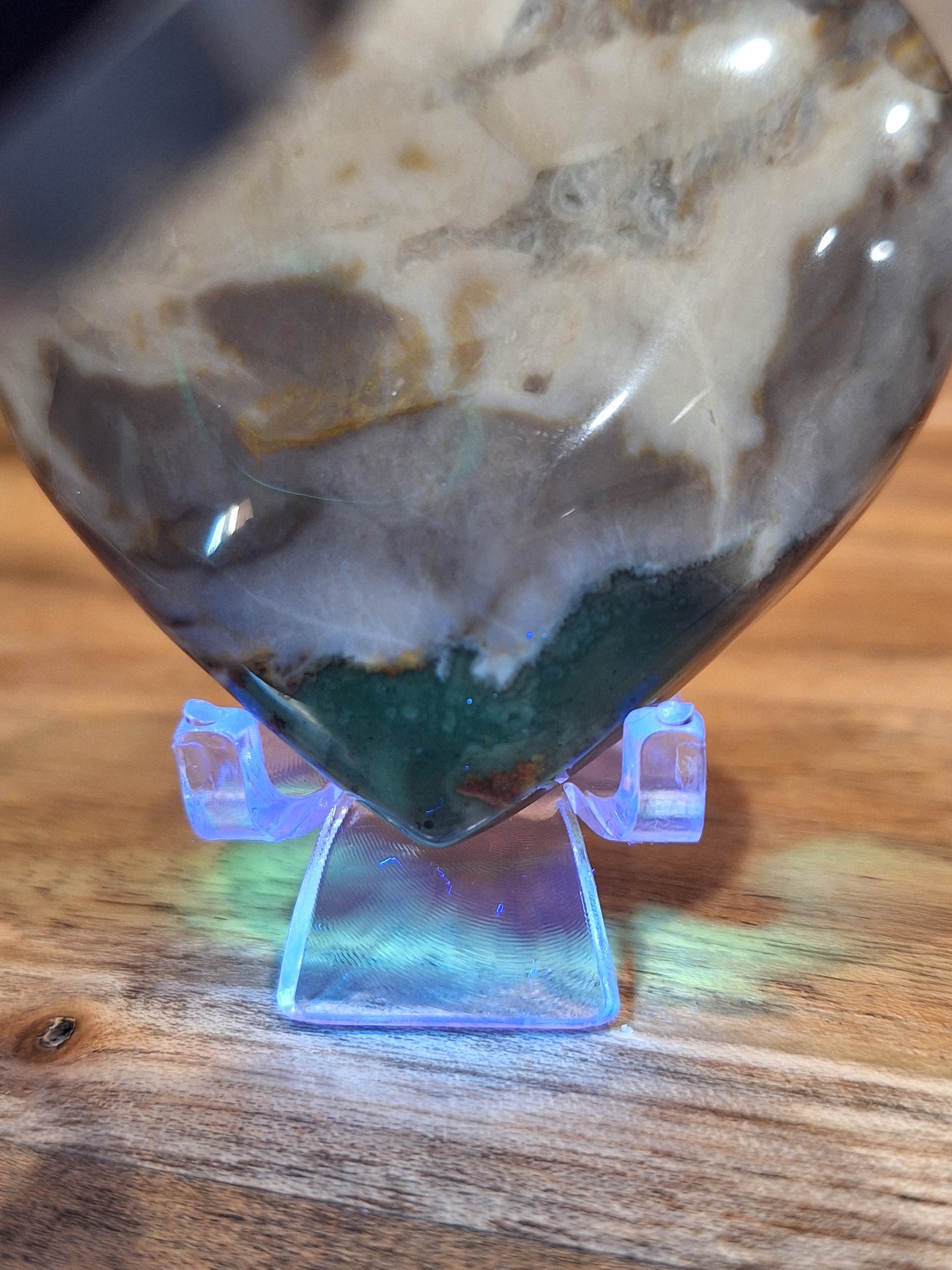 VOLCANO AGATE HEARTS