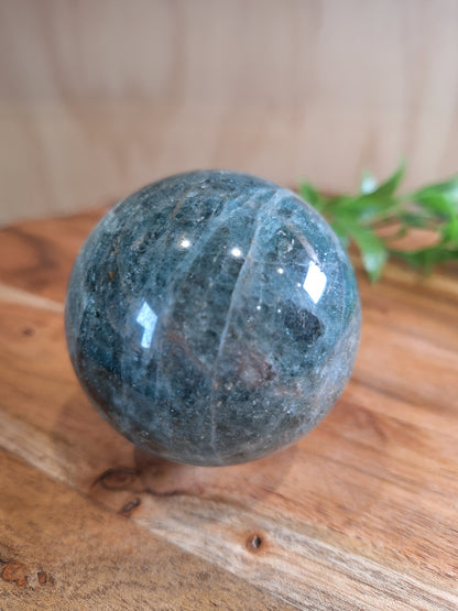 GREEN APATITE SPHERES