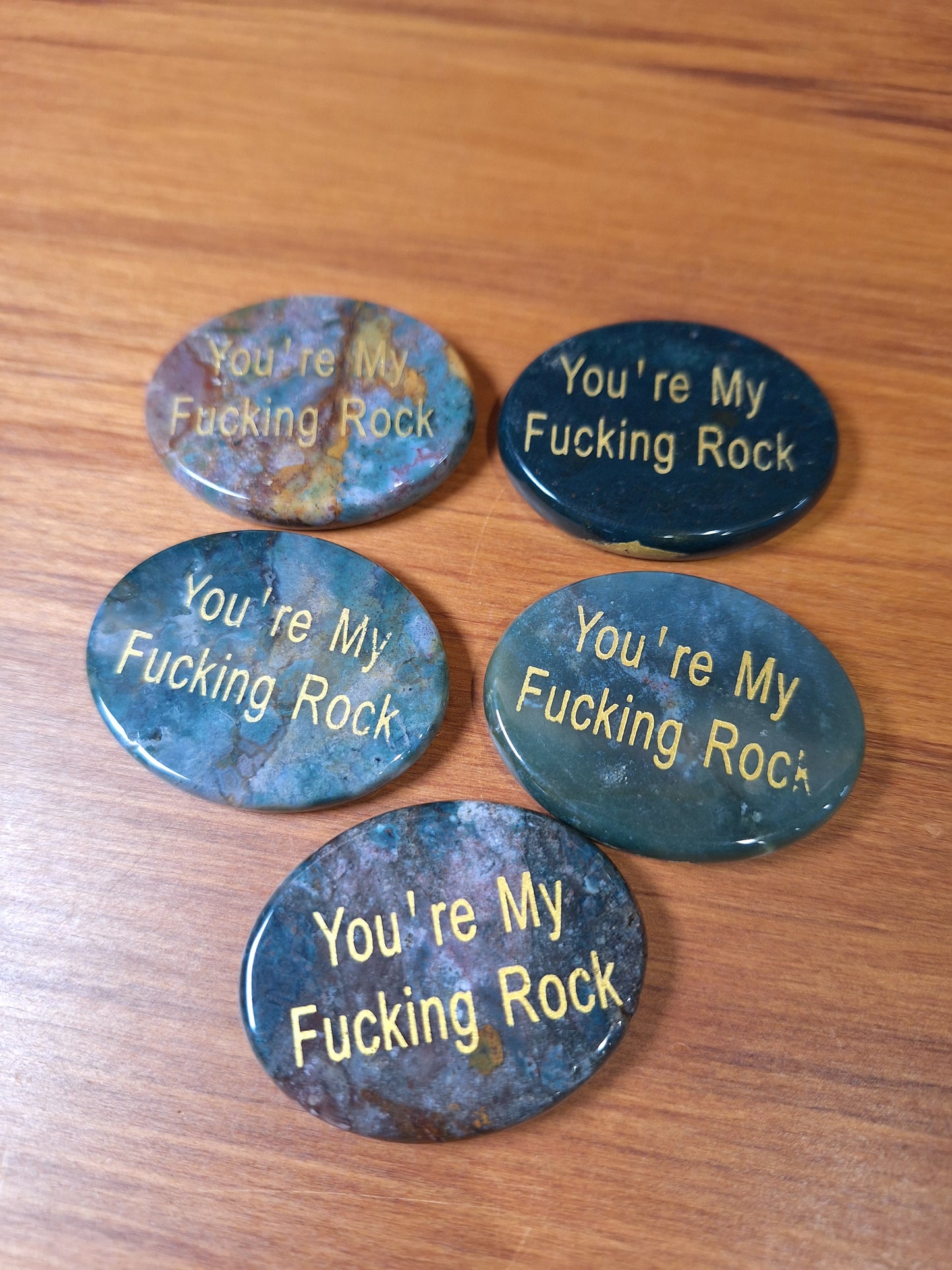 NAUGHTY WORD WORRYSTONES (SENSITIVE PEOPLE, DON'T LOOK)