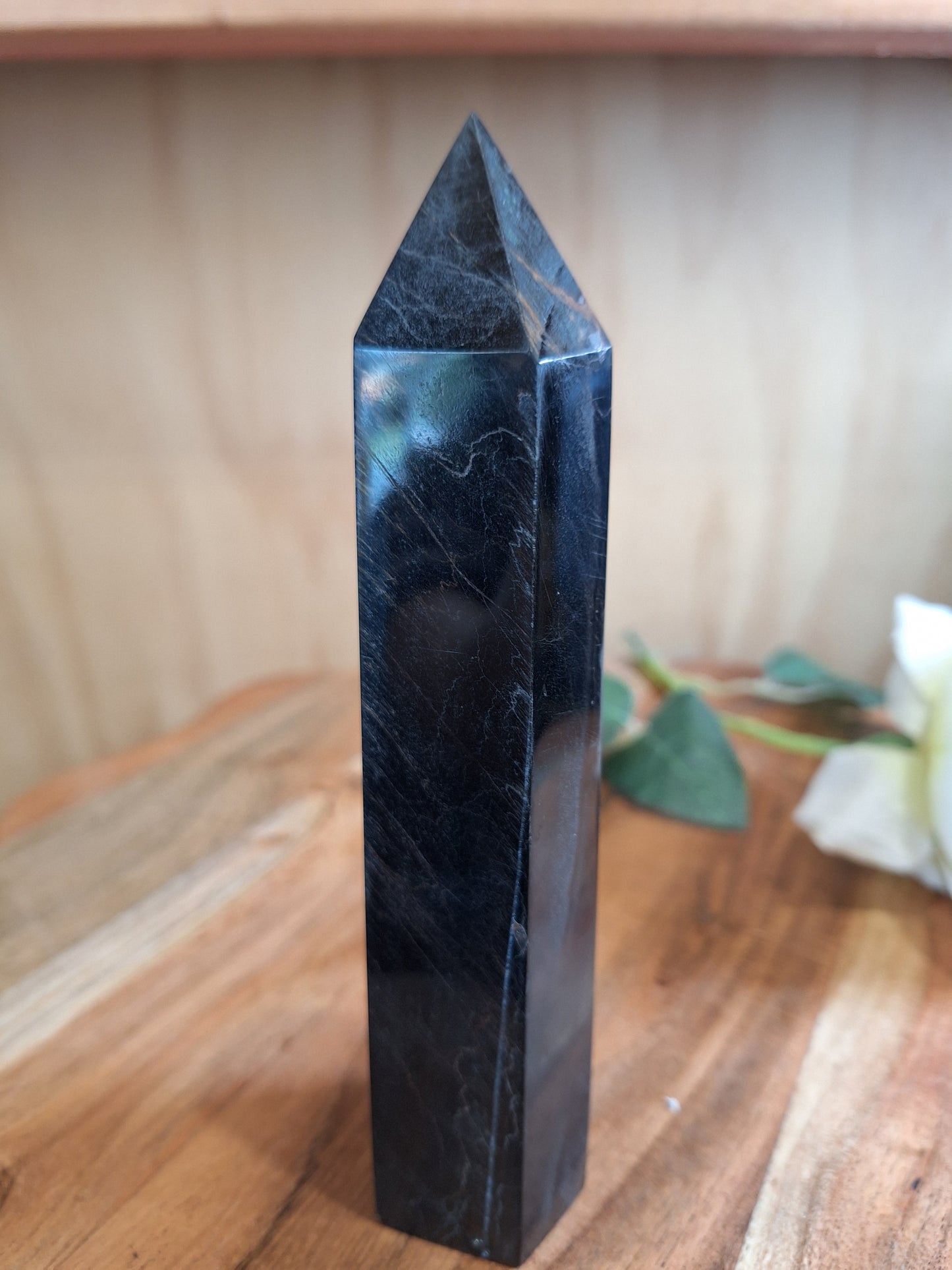 BLUE TIGERS EYE TOWERS