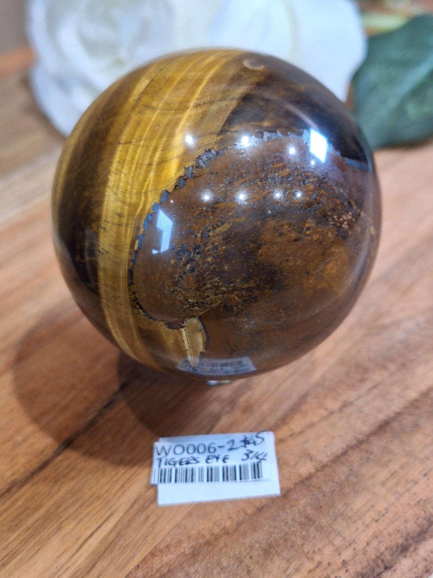TIGERS EYE SPHERES (MEDIUM)