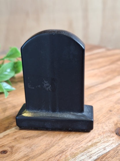 BLACK OBSIDIAN TOMBSTONE (ADULTS ONLY)