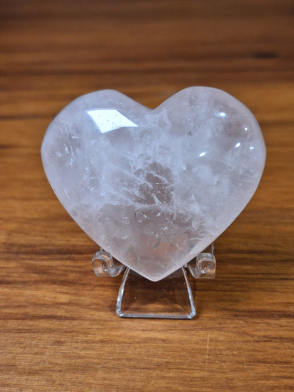 ROSE QUARTZ HEART