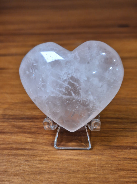 ROSE QUARTZ HEART
