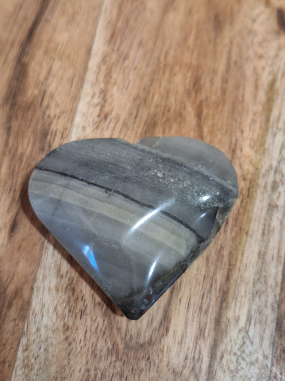 AFRICAN BLOODSTONE HEART (MEDIUM) REALLY UNIQUE