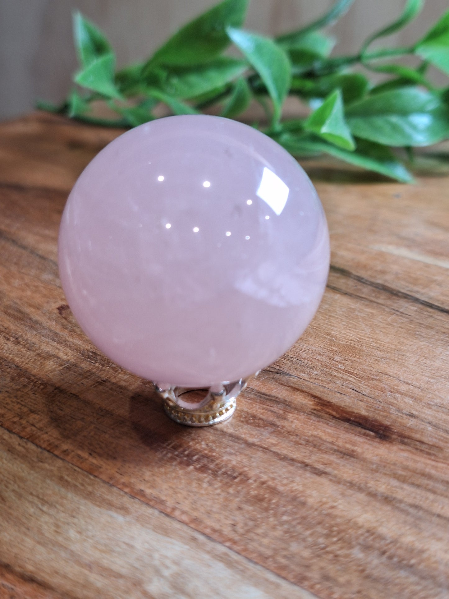 ROSE QUARTZ SPHERE