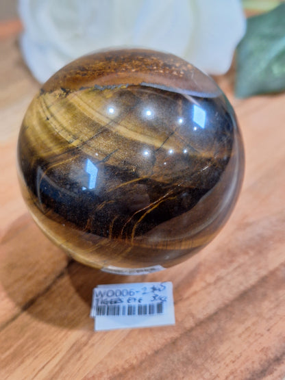 TIGERS EYE SPHERES (MEDIUM)