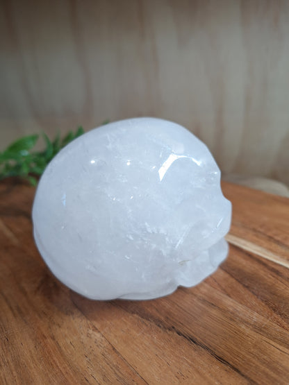 CLEAR QUARTZ SKULL