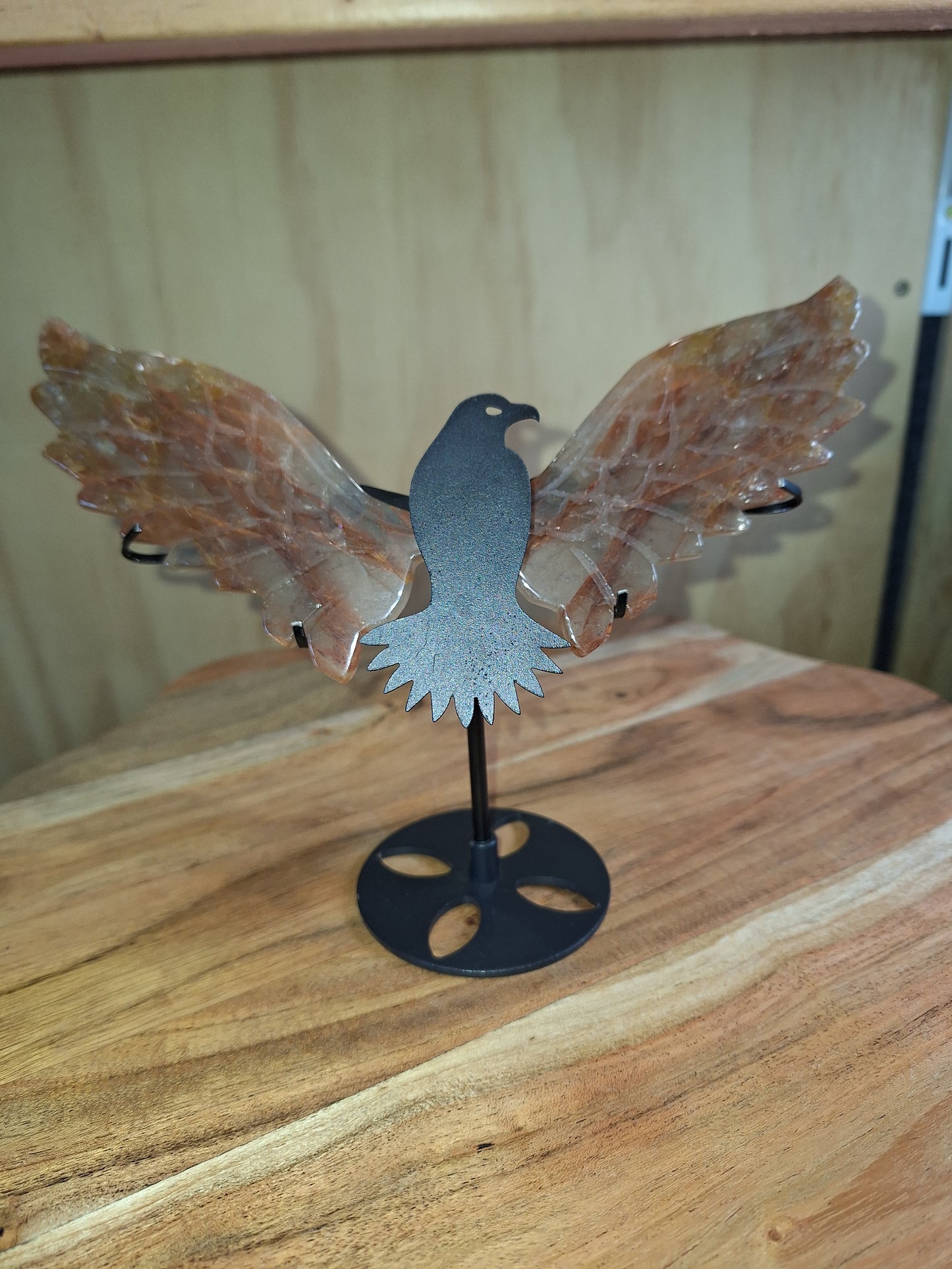 FIRE QUARTZ BIRD WINGS