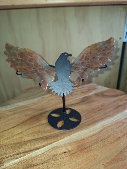 FIRE QUARTZ BIRD WINGS