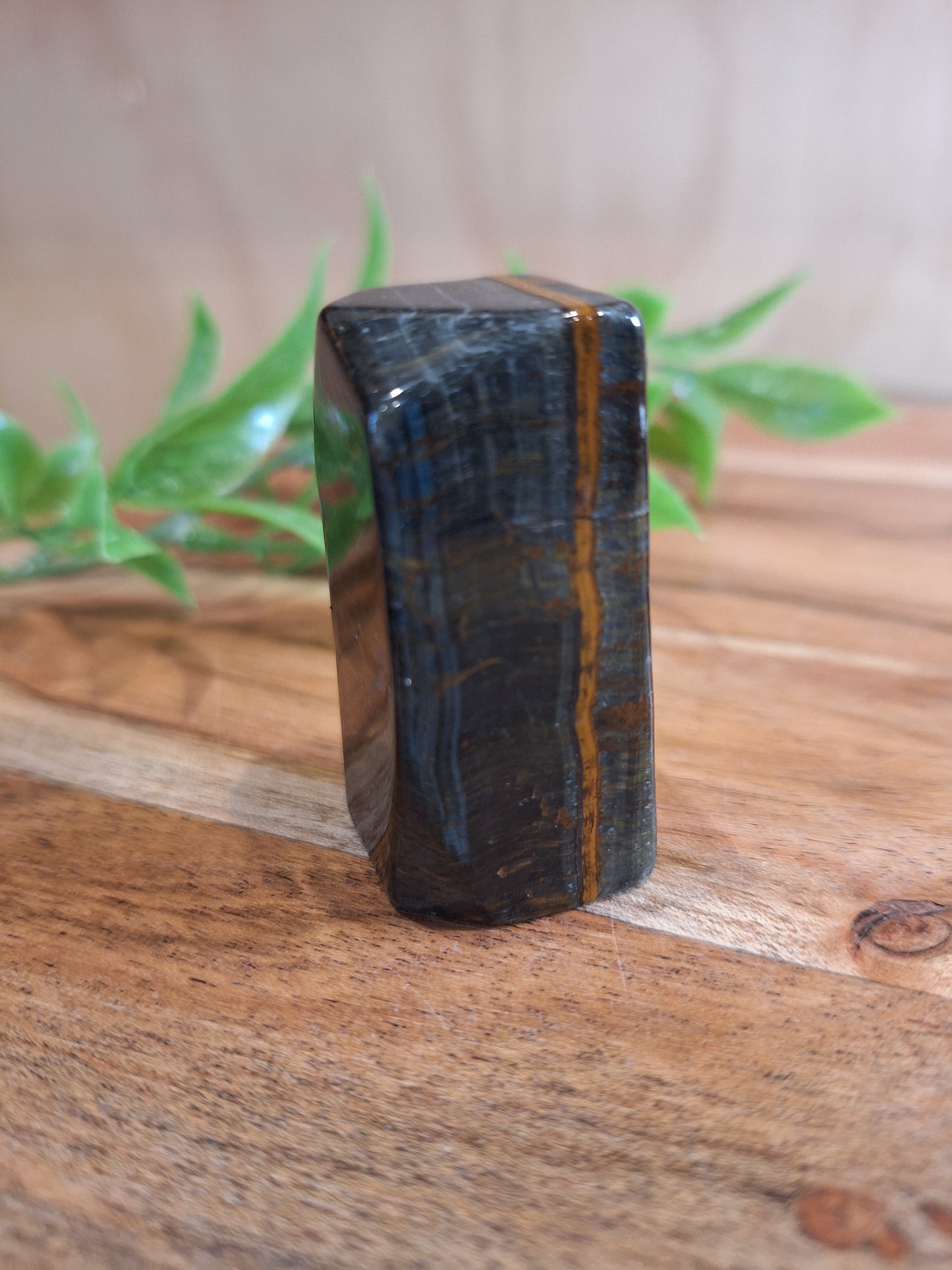 BLUE TIGERS EYE POLISHED RAWS (WARIOUS SIZES & SHAPES)
