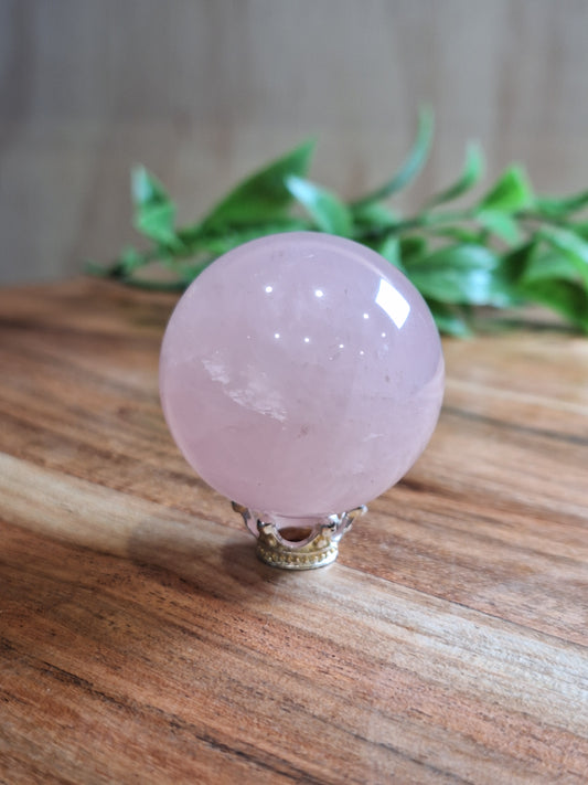 ROSE QUARTZ SPHERE